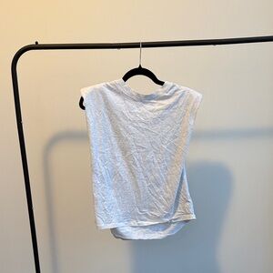 Babaton Tank Top with Shoulder Pads